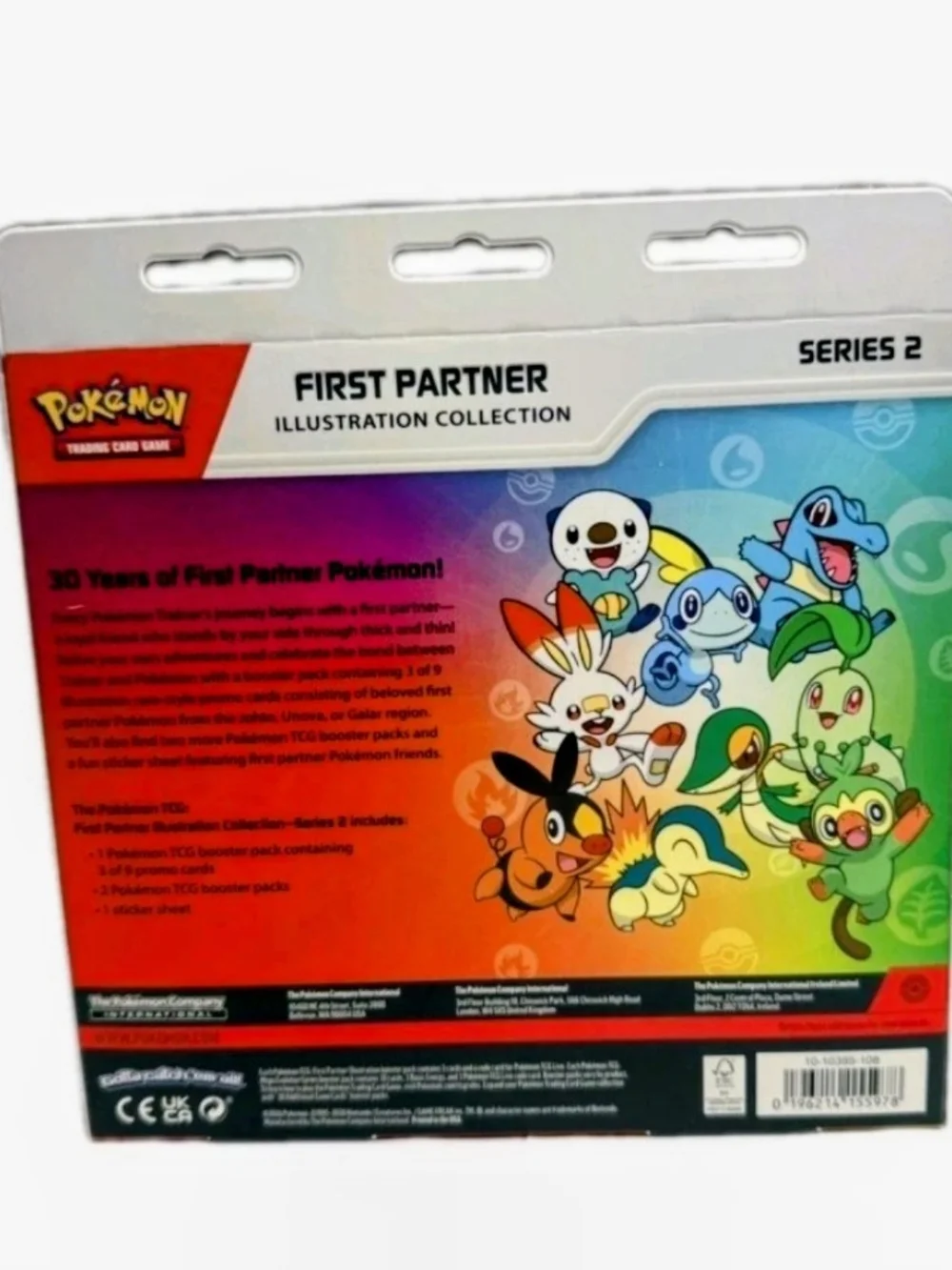Pokemon First Partner Illustration Collection Series 2 Brand New Mint Box